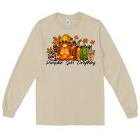 Mushroom Pumpkin Spice Everything Long Sleeve Tee - RacoonDesign