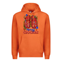 Carrot Merry crocmas Premium Hoodie - NancyCooperArtShop