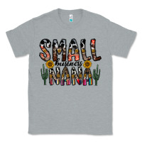 Heather Grey small business nana Classic Tee - CowhideDigitalArt