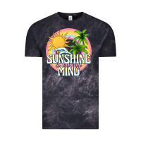 Cloud Black sunshine is on my mind Vintage Tee - texasbilliewilder
