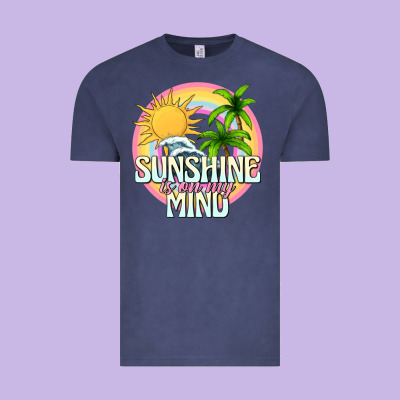 Sunshine Is On My Mind Vintage Tee Designed By Texasbilliewilder