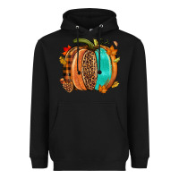 Black Fall leopard pumpkin Heavyweight Hoodie - NancyCooperArtShop