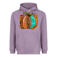 Lavender Fall leopard pumpkin Heavyweight Hoodie - NancyCooperArtShop