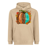 Mushroom Fall leopard pumpkin Heavyweight Hoodie - NancyCooperArtShop