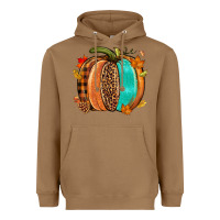 Toasted Coconut Fall leopard pumpkin Heavyweight Hoodie - NancyCooperArtShop
