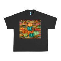 Pigment Black pumpkin Urban Heavy Tee - RanaPortraitStore
