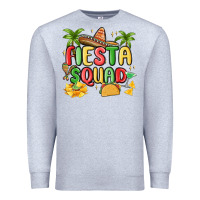 Heather Grey fiesta squad Premium Sweatshirt - MaliasSmallBusiness