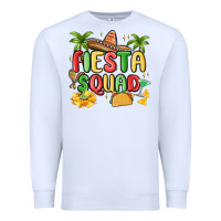 White fiesta squad Premium Sweatshirt - MaliasSmallBusiness