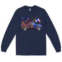 Western Truck Fourth Of July Long Sleeve Tee | Teevron