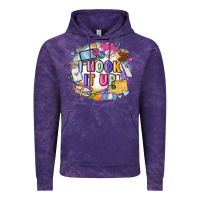 Cloud Purple i hook it up  sewing Vintage Hoodie - Zillion Design Studio
