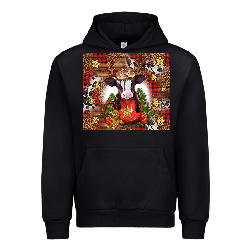 Christmas Baby Cow Hot Cocoa Urban Hoodie by Jasminsmagicworld | Teevron