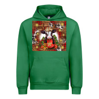 Emerald Christmas baby cow hot cocoa Urban Hoodie - Jasminsmagicworld