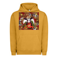 Pigment Peanut Butter Christmas baby cow hot cocoa Urban Hoodie - Jasminsmagicworld