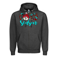 Charcoal Heather cozy season Zipper Hoodie - JahusDesignShop
