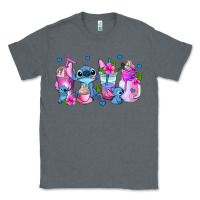 Charcoal Heather stitch coffee cups Classic Tee - AdoDesignShop