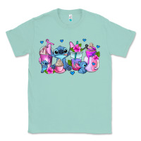 Seafoam stitch coffee cups Classic Tee - AdoDesignShop