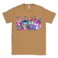 Toasted Coconut stitch coffee cups Classic Tee - AdoDesignShop