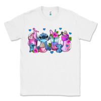 White stitch coffee cups Classic Tee - AdoDesignShop