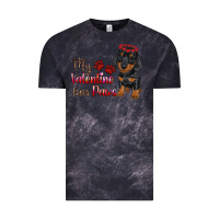 Cloud Black my valentine has paws Vintage Tee - RanaPortraitStore