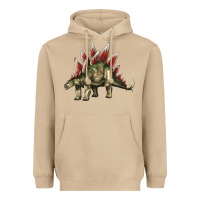 Mushroom Stegosaurus Heavyweight Hoodie - LillyAllenDesigns