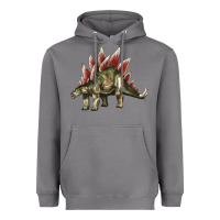 Storm Stegosaurus Heavyweight Hoodie - LillyAllenDesigns