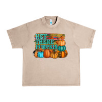 French Oak hey there pumpkin Urban Heavy Tee - RanaPortraitStore