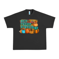 Pigment Black hey there pumpkin Urban Heavy Tee - RanaPortraitStore