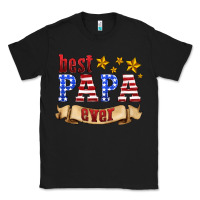 Black best papa ever Classic Tee - HRA Design Shop
