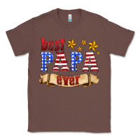 Chestnut best papa ever Classic Tee - HRA Design Shop