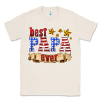 Natural best papa ever Classic Tee - HRA Design Shop