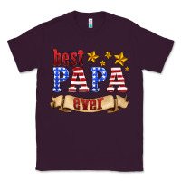 Plum best papa ever Classic Tee - HRA Design Shop