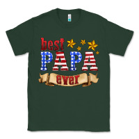 Sports Green best papa ever Classic Tee - HRA Design Shop