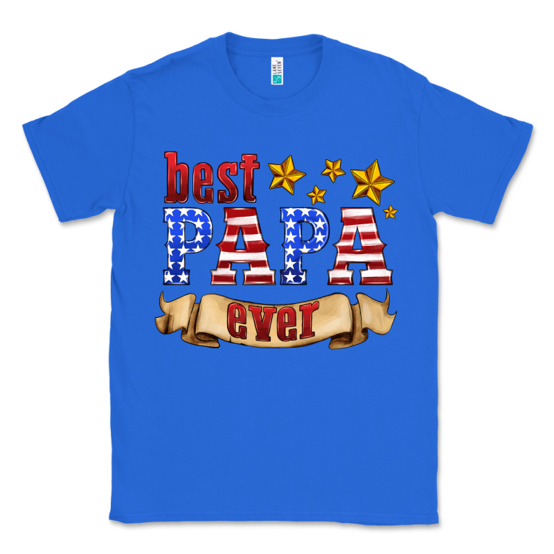 Best Papa Ever Classic Tee by HRA Design Shop | Teevron