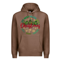 Chestnut Christmas Vibes Premium Hoodie - MaliasSmallBusiness