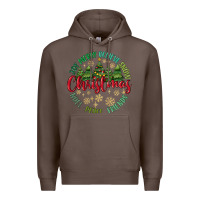 Coffee Christmas Vibes Premium Hoodie - MaliasSmallBusiness