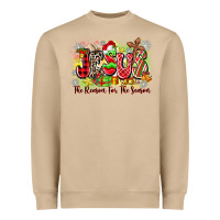 Jesus The Reason For The Season Heavyweight Sweatshirt | Teevron