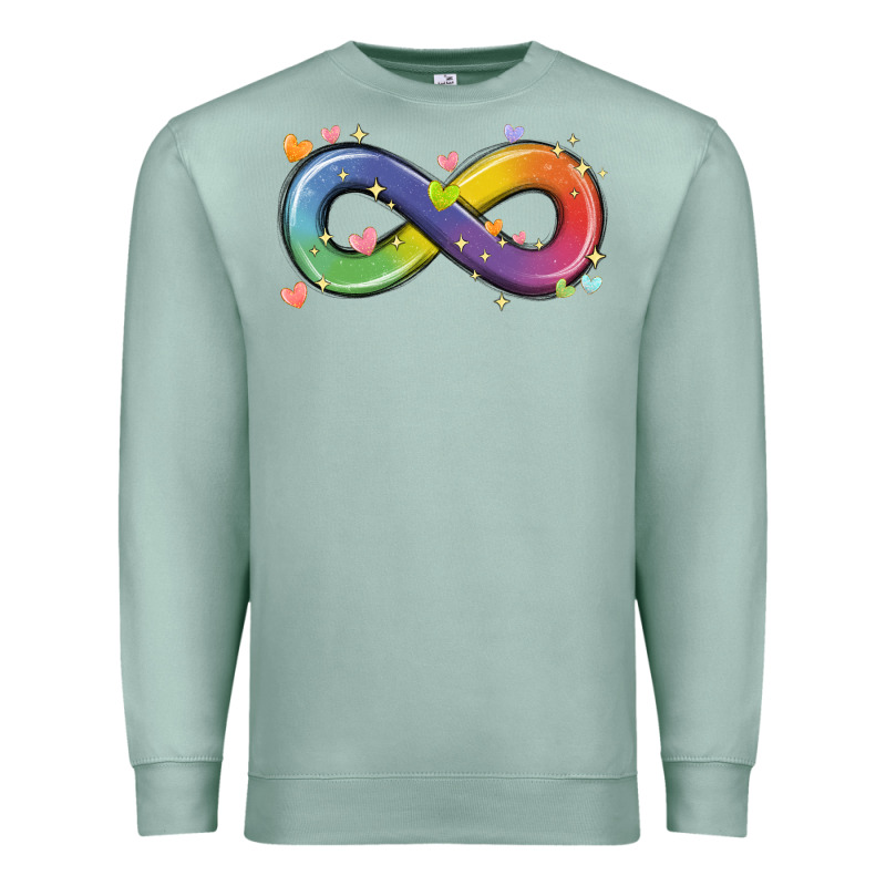 Infinity Symbol Autism Premium Sweatshirt by MaliasSmallBusiness | Teevron