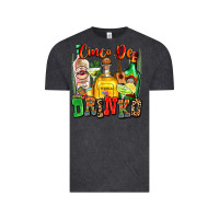 Vintage Black cinco de drinko Vintage Tee - Zillion Design Studio