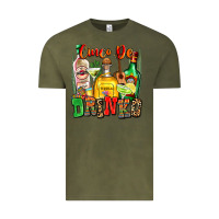 Vintage Olive cinco de drinko Vintage Tee - Zillion Design Studio