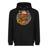 Black stay wild horseshoe Heavyweight Hoodie - Jasminsmagicworld