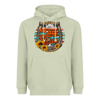 Matcha stay wild horseshoe Heavyweight Hoodie - Jasminsmagicworld