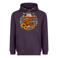 Plum stay wild horseshoe Heavyweight Hoodie - Jasminsmagicworld