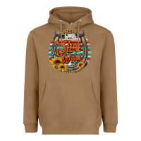 Toasted Coconut stay wild horseshoe Heavyweight Hoodie - Jasminsmagicworld