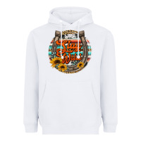White stay wild horseshoe Heavyweight Hoodie - Jasminsmagicworld