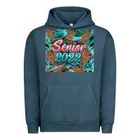 Pigment Midnight Navy senior 2022 tumbler Urban Hoodie - BarkalooDesign