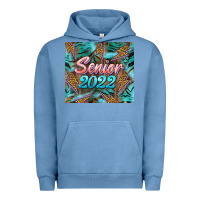 Pigment Pebble Blue senior 2022 tumbler Urban Hoodie - BarkalooDesign