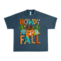 Midnight Navy howdy fall Urban Heavy Tee - Zillion Design Studio