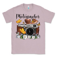 Lilac photographer floral butterfly film roll vintage camera Classic Tee - FaDigitalArtStudio