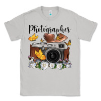 Moon Dust photographer floral butterfly film roll vintage camera Classic Tee - FaDigitalArtStudio