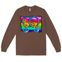 Chestnut lgbtq gender gay symbol Long Sleeve Tee - HRA Design Shop